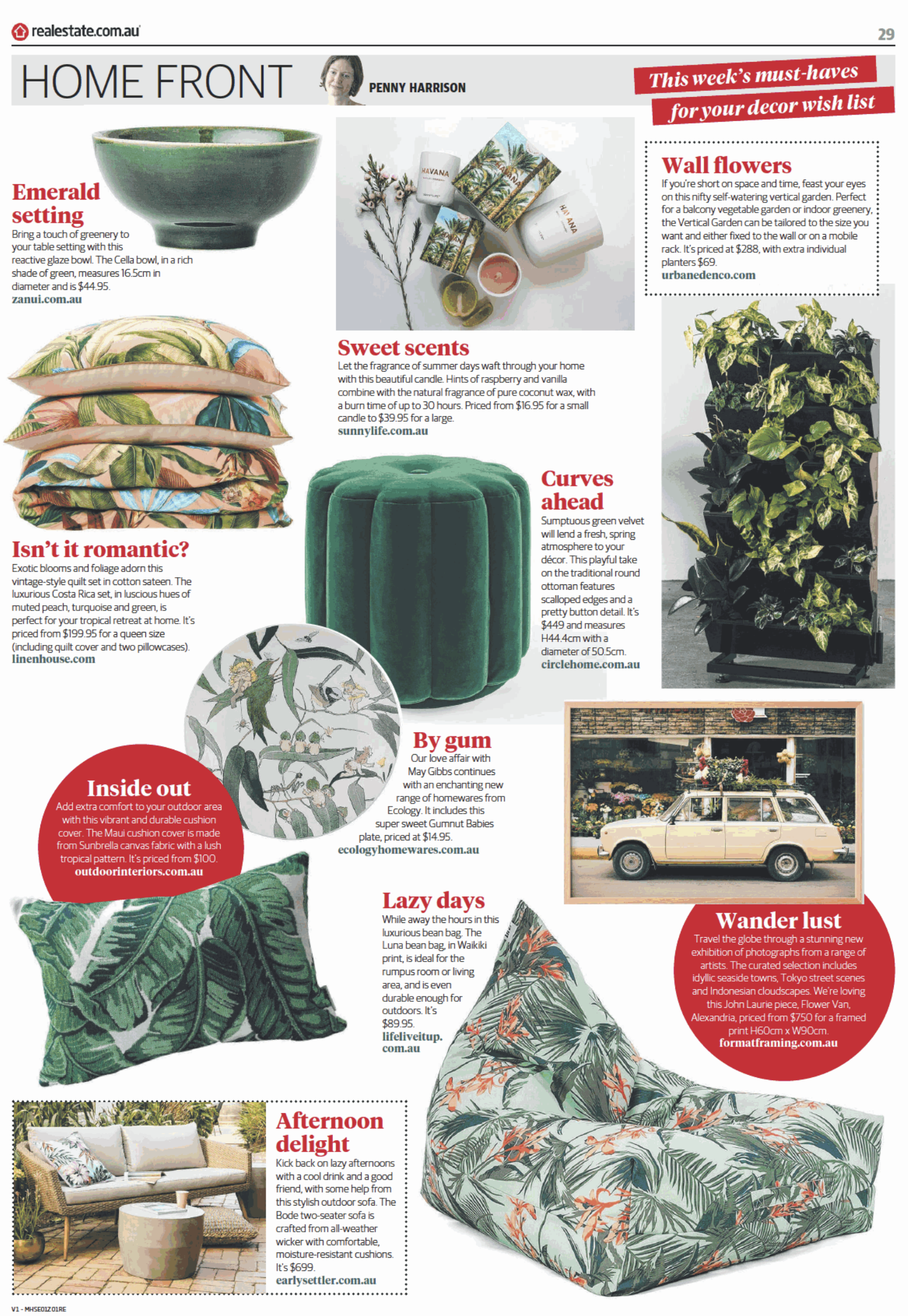 Herald Sun - Living November 2019