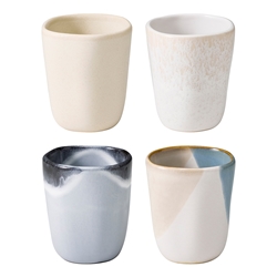 Fleuve Set of 4 Latte Cup 220m