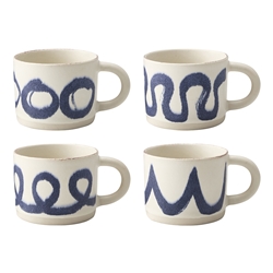 Ecology Brae Set of 4 Mugs 340ml