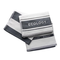 Fold S3 Tea Towel 50x75 Slate