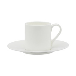 Ecology Canvas Straight Espresso Cup & Saucer