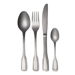 Ecology Anais 16 Piece Cutlery Set Vintage Silver