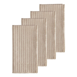 Ecology Tonka Set of 4 Napkins Sienna