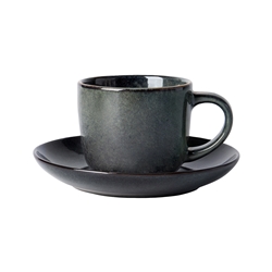 Ecology Element Espresso Cup & Saucer Raven