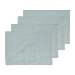 Ecology Weft Set of 4 Placemats Celadon
