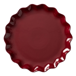 Ruffle Rnd Platter 32cm Elder