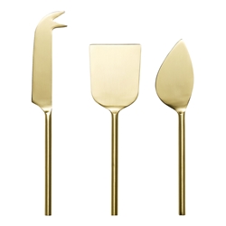 Ecology Apostle Cheese Knife Set 18cm Gold