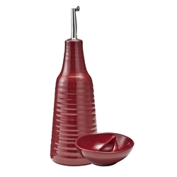 Ecology Ottawa Oil Bottle & Salt Dish Set 