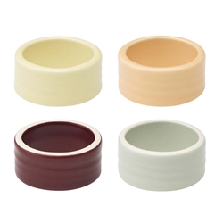 Ecology Ottawa Set of 4 Napkin Rings Market Garden
