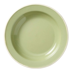 Ecology Mori Deep Rimmed Plate 26cm Olive