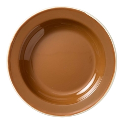 Ecology Mori Deep Rimmed Plate 26cm Terracotta