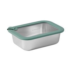 Ecology Store Stainless Steel Rectanglar Container 1.2L