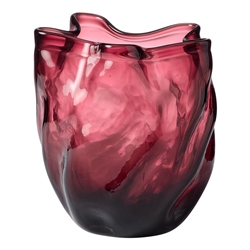 Ecology Tulip Vase 17cm Elderberry