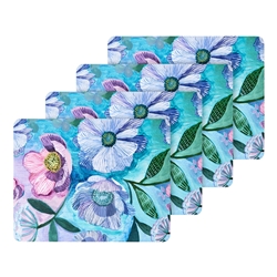 Ecology Rose Bloom Set of 4 Placemats