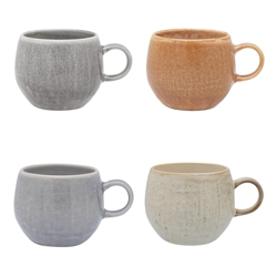 Ecology Linen Set of 4 Mugs 320ml
