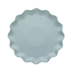 Ecology Ruffle Round Platter Midday 28cm