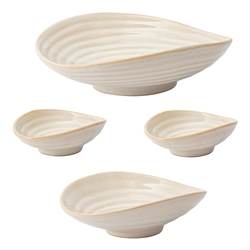Ecology Ottawa Set of 4 Nesting Tapas Bowls White