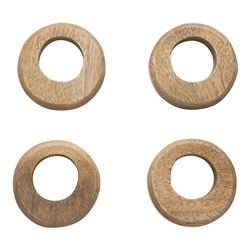 Ecology Drift Set of 4 Napkin Rings 8cm