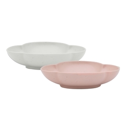 Ecology Bloom Set of 2 Oval Dip Bowls 12cm