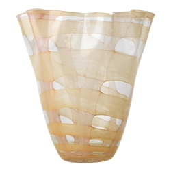 Ecology Papyrus Vase 24.5cm Peach