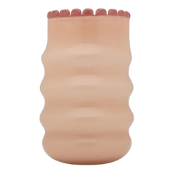 Ecology Tousle Frill Vase 33cm Dawn
