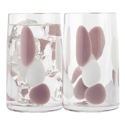 Ecology Camille Set of 4 Hi Ball Tumblers Blush 420ml