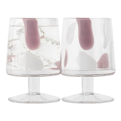 Ecology Camille Set of 4 Goblets Blush 310ml