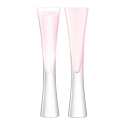 LSA Moya Champagne Flute Blush S/2