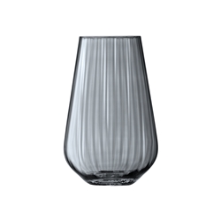 LSA Zinc Vase Sheer Zinc 28cm