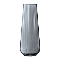 LSA Zinc Vase Sheer Zinc 36cm