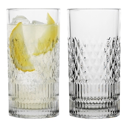 Porto Addison Set of 6 Hi Ball Tumblers 350ml