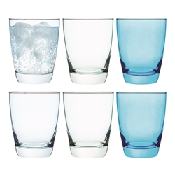 Porto Estelle Tumbler Set of 6 300ml Blue