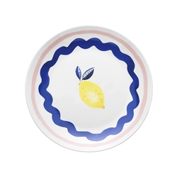 Porto Riviera Side Plate 20.5cm Lemon