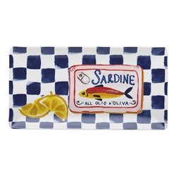 Porto Cucina Rectangle Platter 29.5cm Sardine