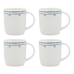 Porto Fiesta Set of 4 Mugs 300ml Lilac