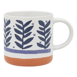 Porto Vida Mug 320ml Leaves