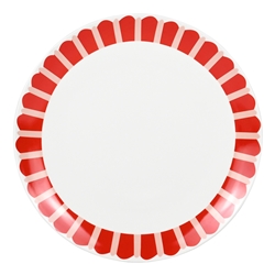 Porto Night Before Dinner Plate 27cm Red