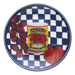 Valentina Rnd Platter Tomato