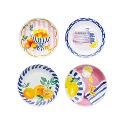 Positano S4 Side Plates Mix
