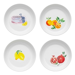 Positano S4 Dinner Bowls Mix