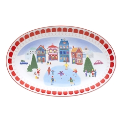 Night Before Oval Platte 40cm