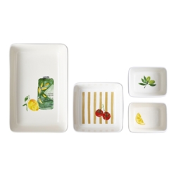 Valentina 4 Piece Serving Set