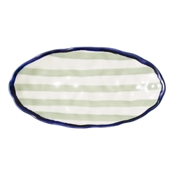 Sable Oval Platter 31cm Sage