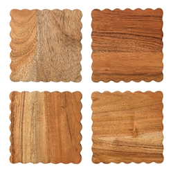 Porto Cleo Set of 4 Square Coasters 10cm
