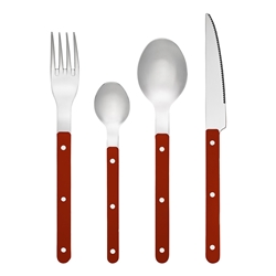 Porto Sona 16 Piece Cutlery Set Ruby