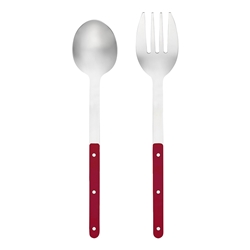 Porto Sona Set of 2 Salad Servers 27cm Ruby