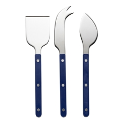 Porto Sona Set of 3 Cheese Knives Navy
