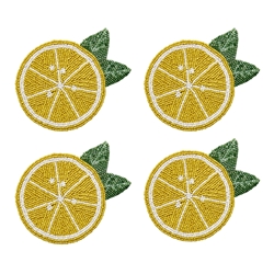 Porto Limone Set of 4 Beaded Coasters 10cm