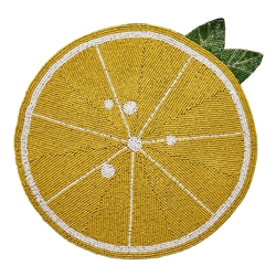 Porto Limone Beaded Placemat 36cm