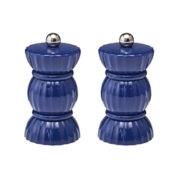 Porto Bon Bon Salt and Pepper Grinders 10cm Navy